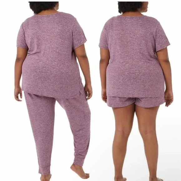 32 Degrees Ladies' 3-piece Lounge Set Black - Picture 5 of 6